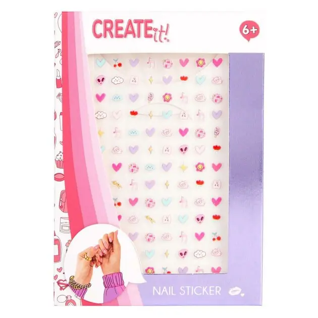 Create It! Nagelstickers Vel Korting