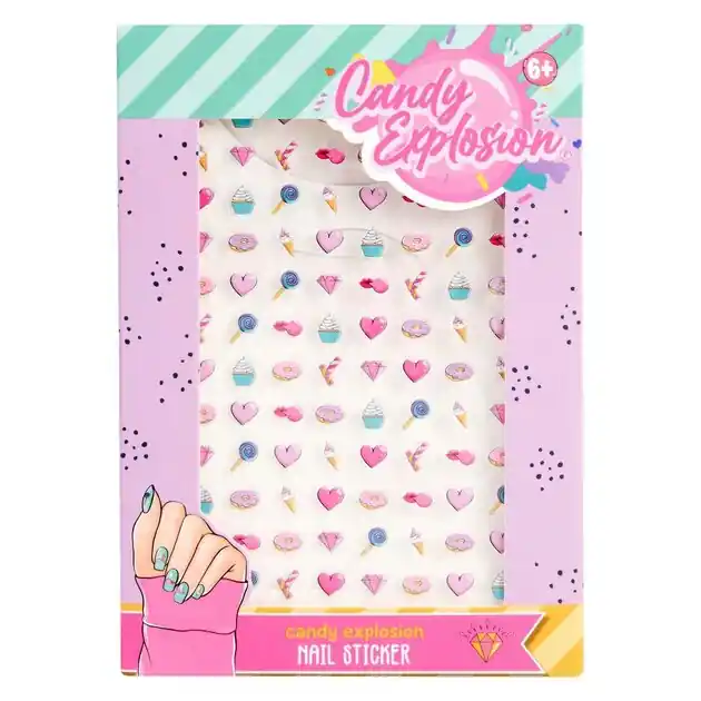 Op = Op Create It! Candy Explosion Nagelstickers