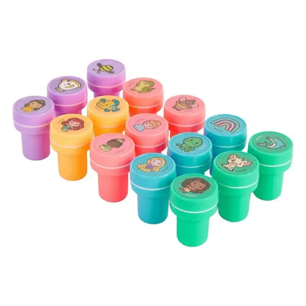Seizoensaanbieding Disney Princess Stempelset, 15st.
