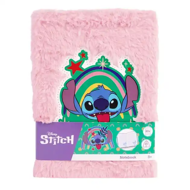 Stitch Pluche Notitieboek Op = Op