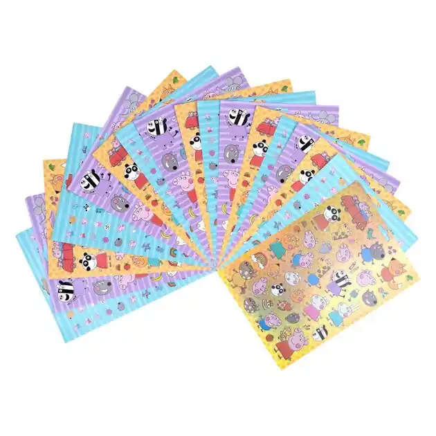 Korting Stickervellen Peppa Pig - 1000st.