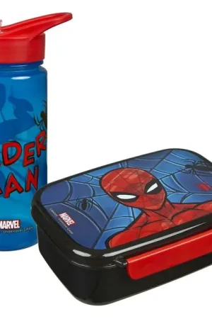 Broodtrommel en Drinkfles Spiderman Uitverkoop