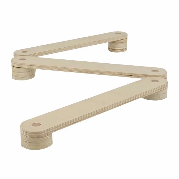 Houten Balanscircuitset, 8dlg. Hoge Kwaliteit