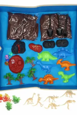 Betrouwbaar Speelzand Dinowereld met Speelmat