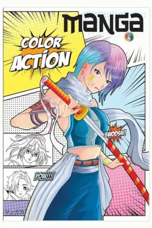 Express Levering Manga Color Action Kleurboek