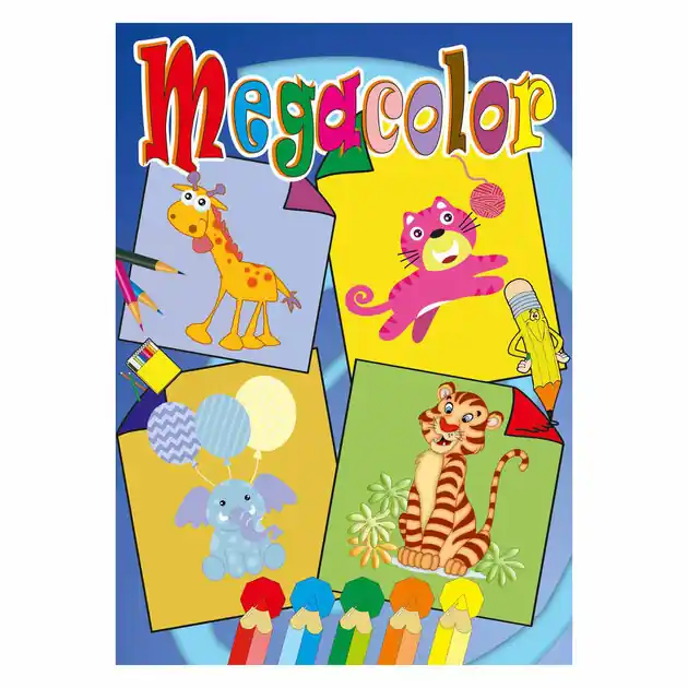 Megacolor Kleurboek Dieren Gratis Retour