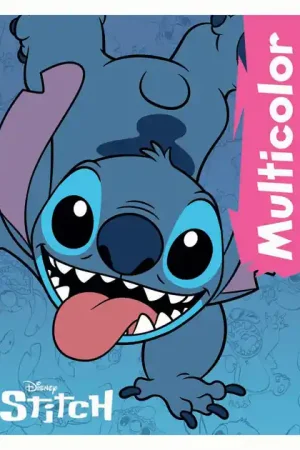 Stitch Kleurboek met Voorbeelden, 32pag. Hoge Kwaliteit