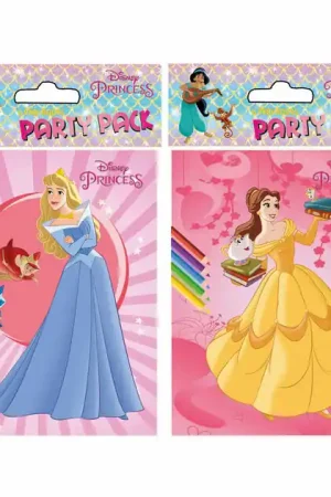 Disney Party Kleurboekjes Prinses, 6st. Populair