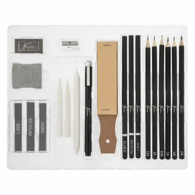 Premium Nassau Aquarel Knutselset, 22dlg.