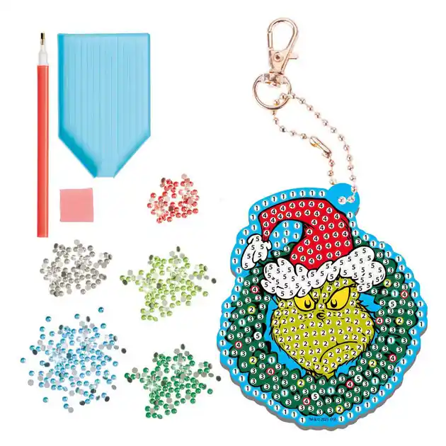 Beste Prijs Diamond Painting Sleutelhanger The Grinch