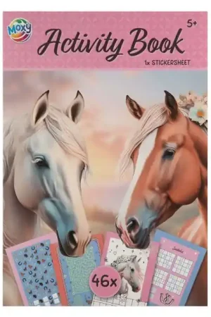 Activiteiten Boek Met Stickers - Paarden Alleen Vandaag