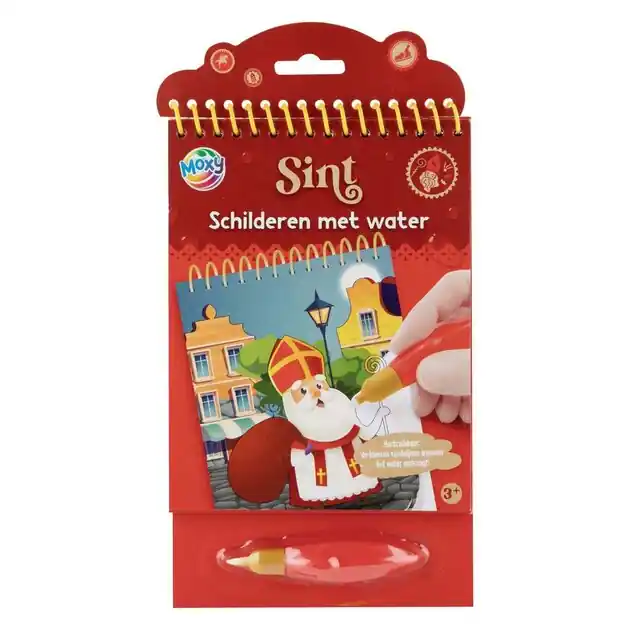 Sinterklaas Schilderen met Water Beperkte Voorraad