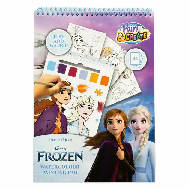 Frozen Water Verfset Boek - incl Kwast Speciale Aanbieding