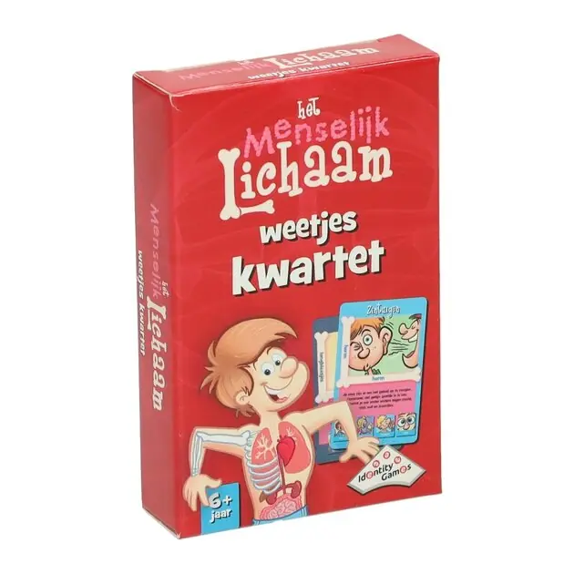 Op = Op Het Menselijk Lichaam Weetjes Kwartet