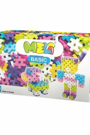 Lage Prijs Meli Basic Roze Bouwblokken, 150dlg.
