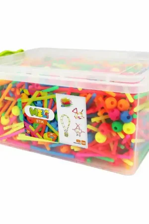 Beste Prijs Meli Stik Neon Bouwset, 1200dlg.