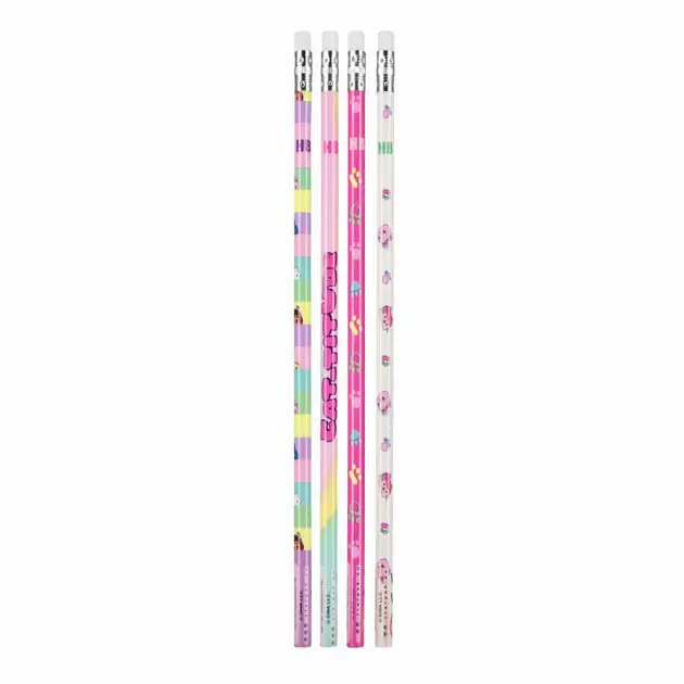 Gabby’s Poppenhuis Potlood met Gum, 4st. Must-Have