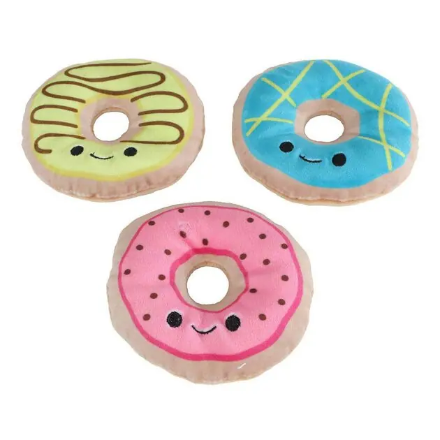 Fluffy Menu - Snackzakje met Pluchen Donuts Hete Deal