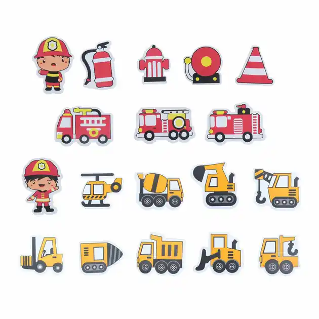 Rechtstreeks Van De Fabrikant Foam Badfiguren Brandweer & Constructie