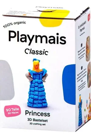 Aanbieding PlayMais Classic 3D Prncess - 90 Stukjes