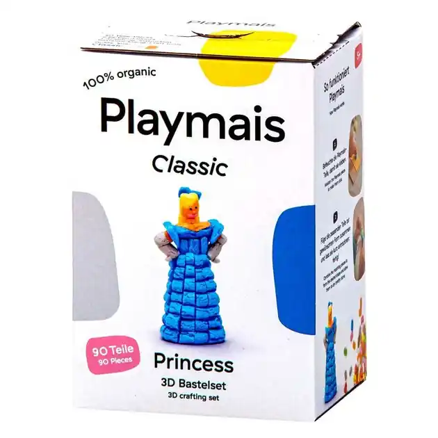Aanbieding PlayMais Classic 3D Prncess - 90 Stukjes