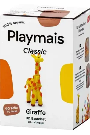 Gereduceerde Prijs PlayMais Classic 3D Giraf - 90 Stukjes