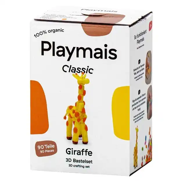 Gereduceerde Prijs PlayMais Classic 3D Giraf - 90 Stukjes