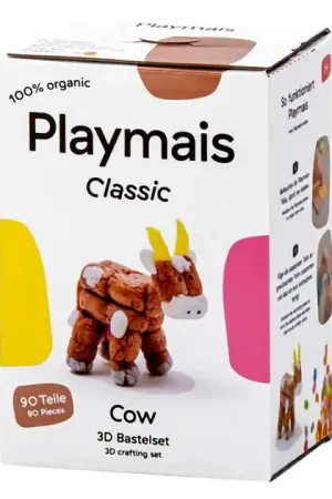 PlayMais Classic 3D Koe - 90 Stukjes Korting