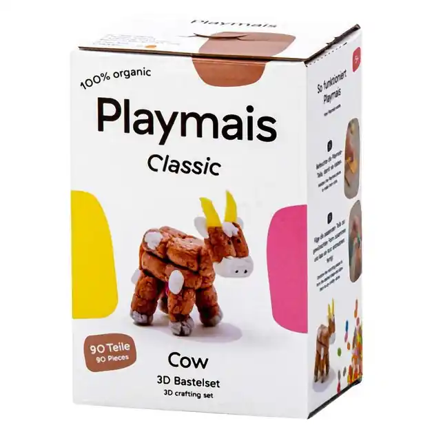 PlayMais Classic 3D Koe - 90 Stukjes Korting