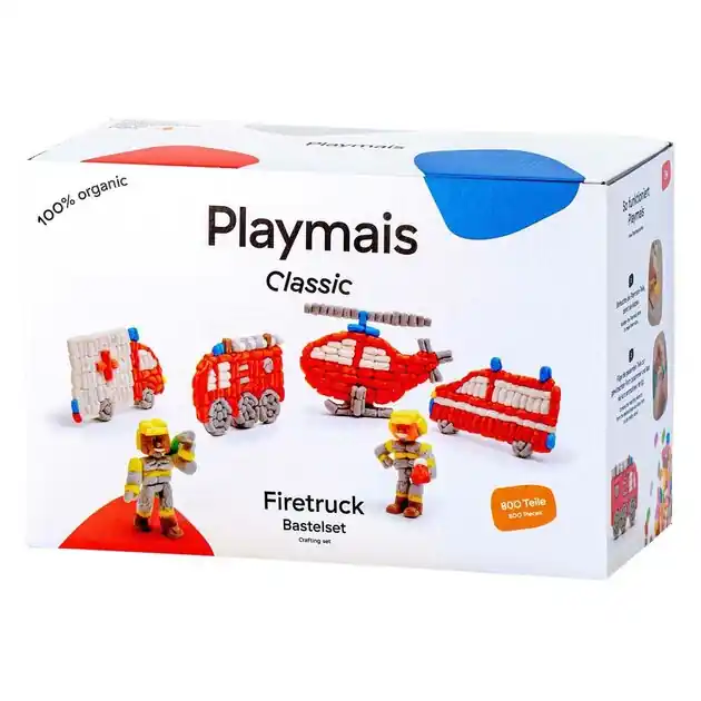 PlayMais Classic Brandweer - 800 Stukjes Must-Have