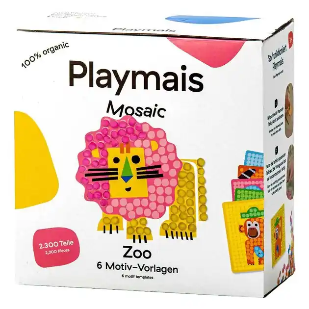 Korting PlayMais Mosaic Dierentuin - 2300 Stukjes