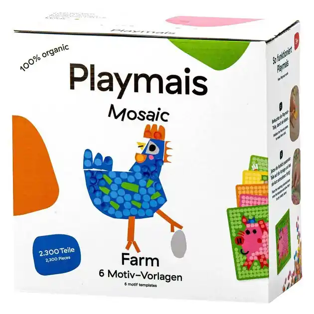 PlayMais Mosaic Boerderij - 2300 Stukjes Betrouwbaar