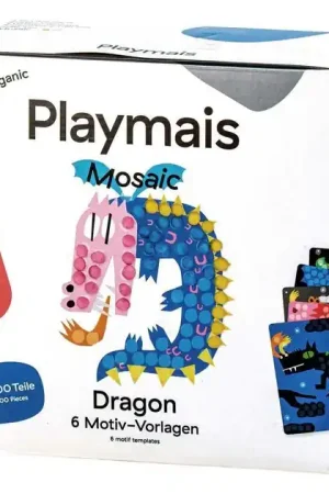 PlayMais Mosaic Draak - 2300 Stukjes Beperkte Voorraad