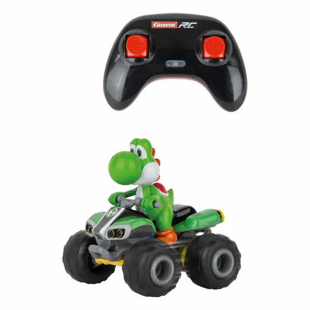Flitsaanbieding Carrera RC 2,4GHz Mario Kart Yoshi - Mini Quad 1:40
