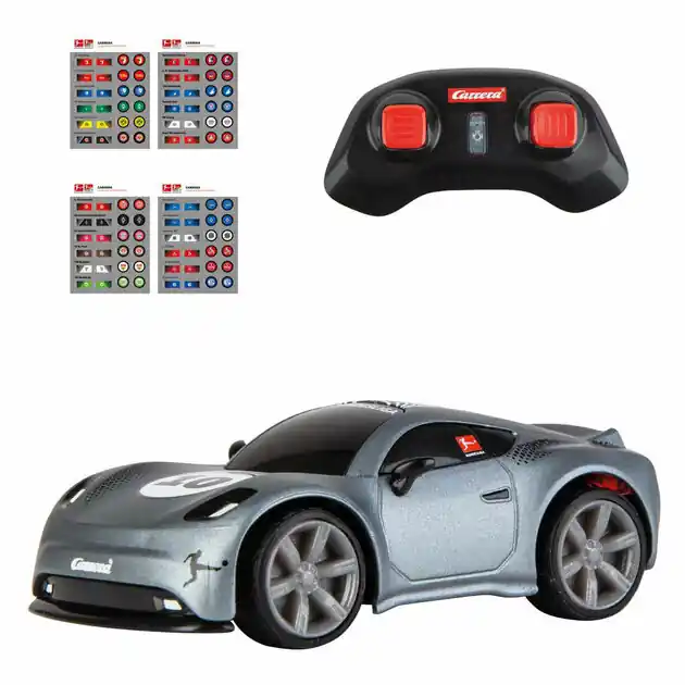 Carrera Mini RC 2,4GHz Bundesliga 1:43 - Grijs Superprijs