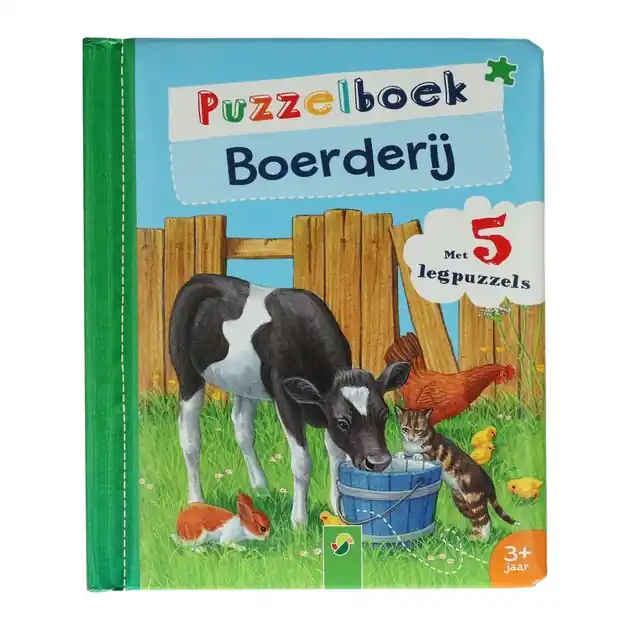 Hoge Kwaliteit Puzzelboek Boerderij