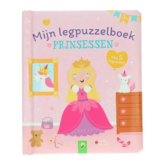 Mijn Legpuzzelboek Prinsessen Snelle Levering