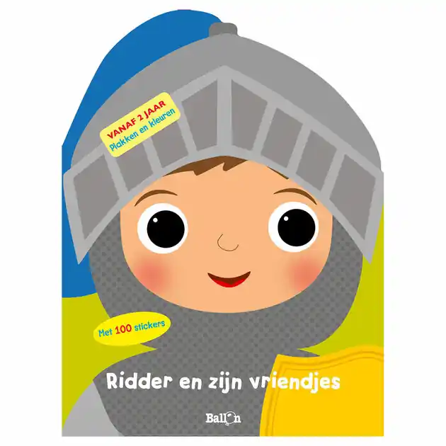 Express Levering Plakken en Kleuren - Ridder en zijn vriendjes