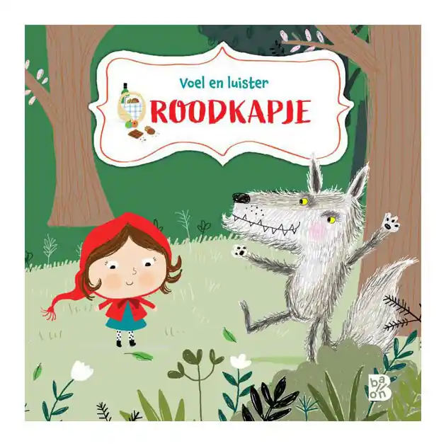Voelgeluidenboek - Roodkapje Bestel Nu