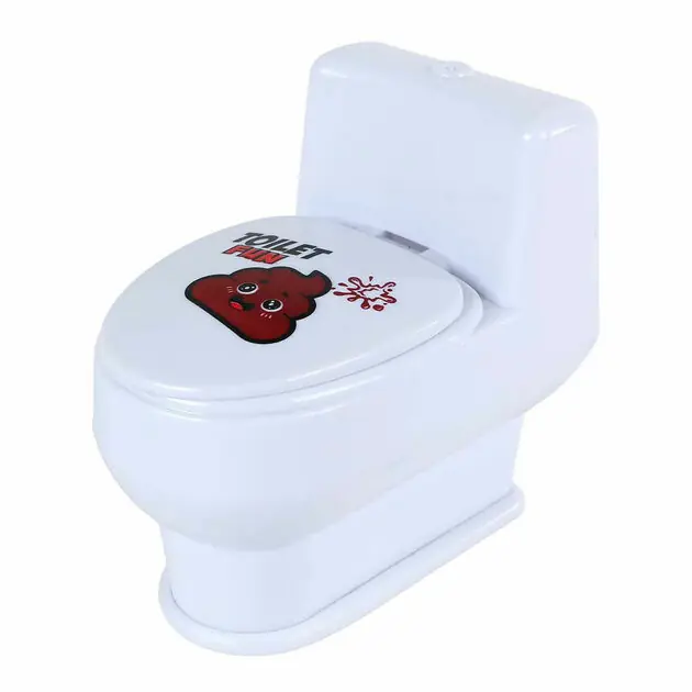 Gecertificeerd Poo Toilet met Drol - 10cm