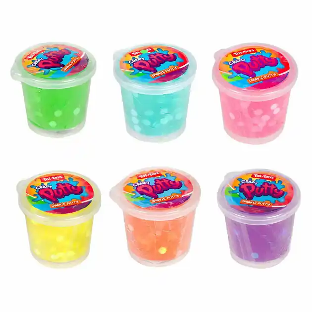 Gecertificeerd Crazy Putty met Glitters