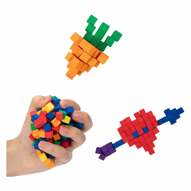 Gratis Retour Fun Zelfklevende Mini Foamblokken