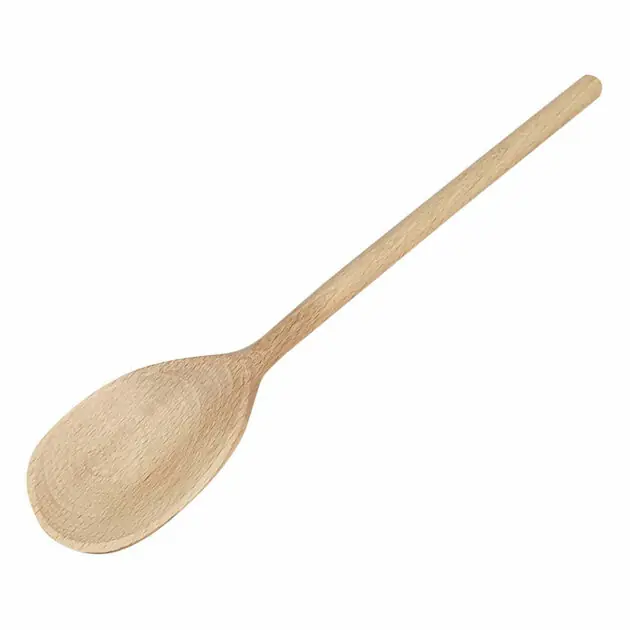 Houten Pollepel Ovaal, 30cm Beperkt Aanbod