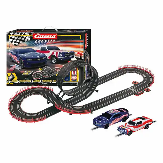 Carrera GO!!! Racebaan - Street Legends Flitsaanbieding