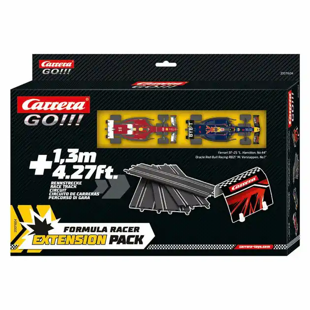 Carrera GO!!! Formule 1 Uitbreidingsset 1:43 - M. Verstappen, No.1 vs. L. Hamilton, No. 44 Meest Verkocht