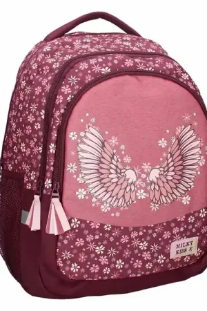 Milky Kiss Rugzak Wild Bliss Bloemen, 3-vaks Populair