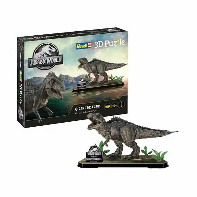 Bestel Nu Revell 3D Puzzel Bouwpakket Jurassic World - Giganotosaurus - 60dlg.