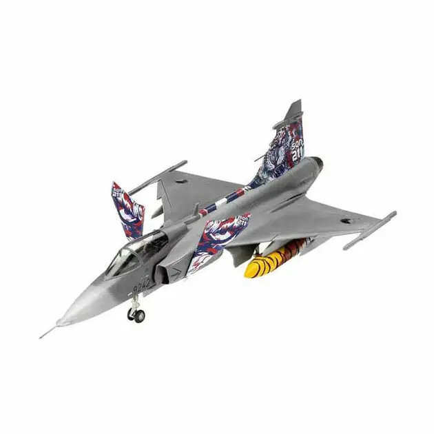 Gratis Retour Revell Modelbouwpakket - Saab JAS-39C Gripen 1:72 - 120dlg.