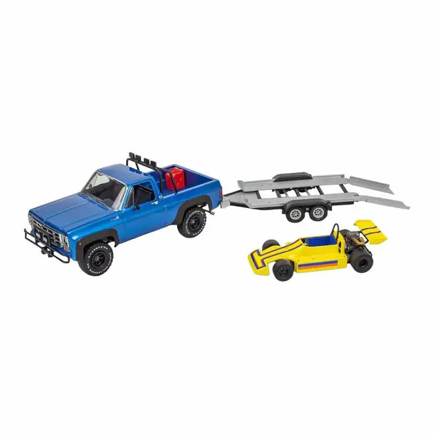 Bestseller Revell Modelbouwpakket - '78 Chevy 4x4 Pickup with Go-kart 1:25