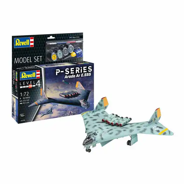 Lage Prijs Revell Modelbouwpakket - P-Series - AR555 1:72 - 98dlg. - Incl. Basiskleuren Verf